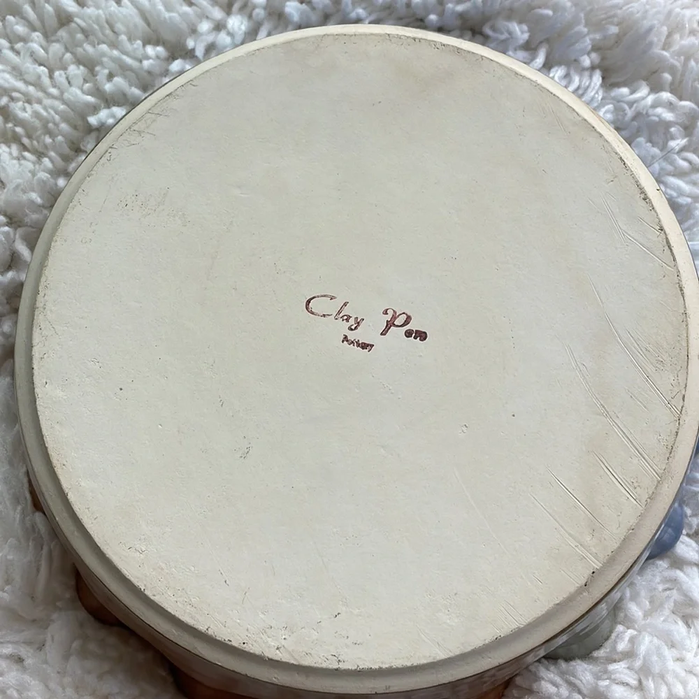 Vintage Clay Pen‎ Pottery Set